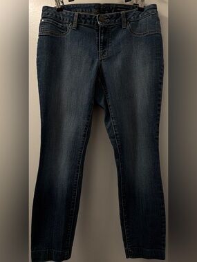 Jessica Simpson Kiss Me Jegging Jeans 14W Blue Stretch Skinny Ankle